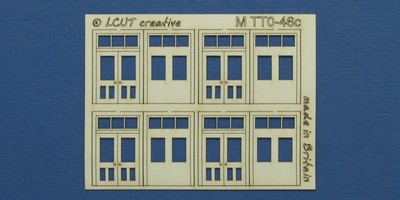 M TT0-46c TT:120 kit of 4 double doors with square transom type 1
